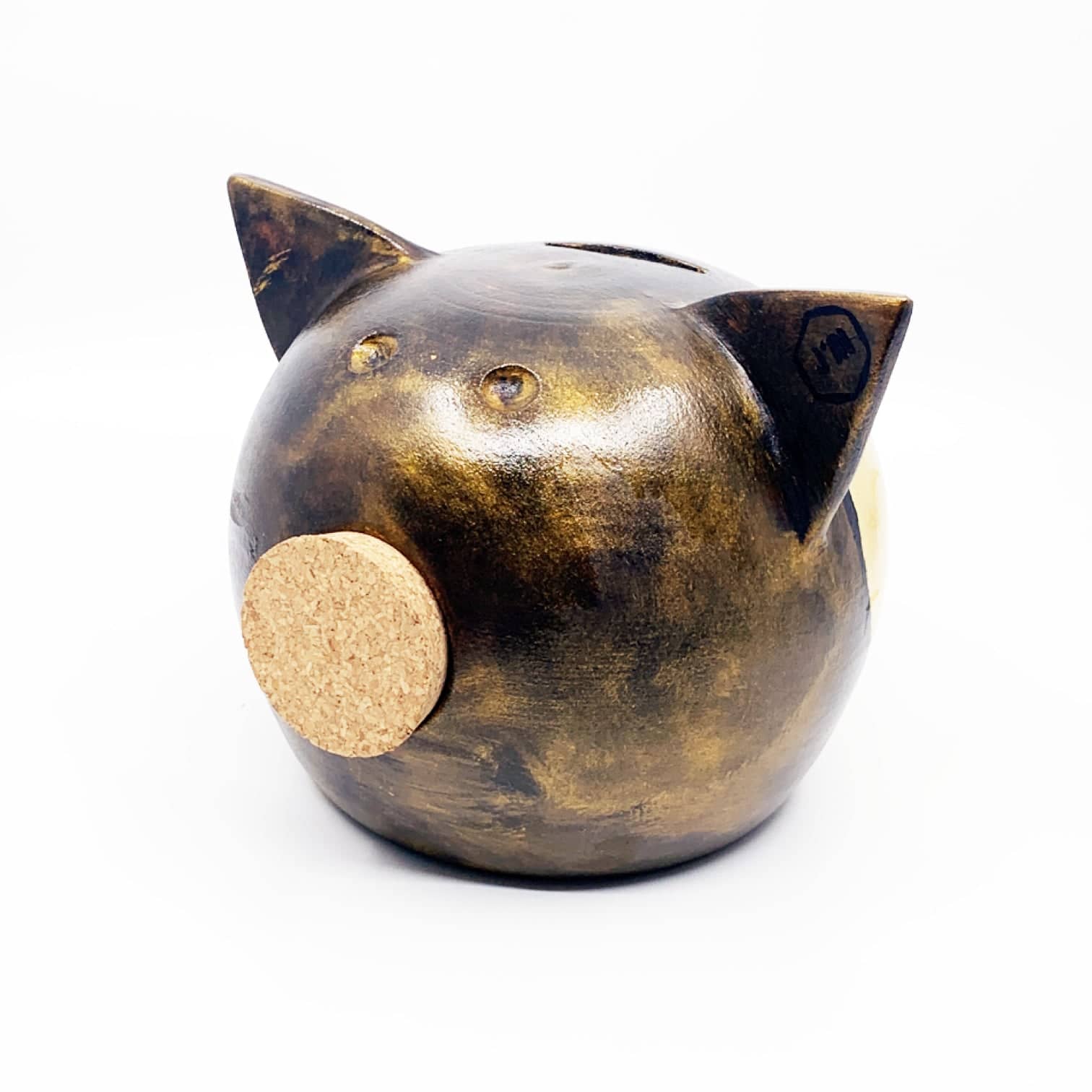 Golden Wings | Handmade Piggy Bank L