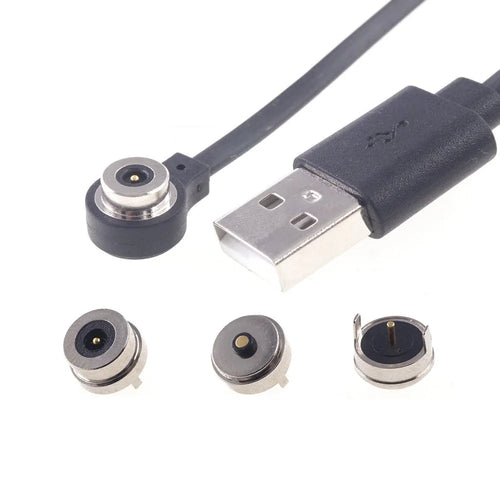 1 /5/10 Pcs 2A Spring Loaded DC Magnetic Pogo Pin Connector USB Cable Waterproof Power Charge High Current Adapter Strong Force