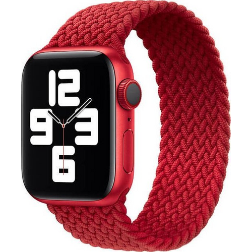 Apple Watch Solo Loop каишка, червена (194253427629)